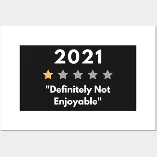 2021 Definitely Not Enjoyable Posters and Art